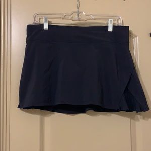Black Lululemon Tennis Skirt